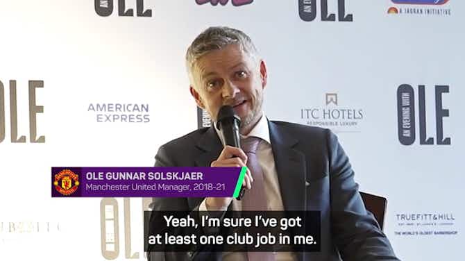 Preview image for 'Where do you go after Man United?' - Solskjaer