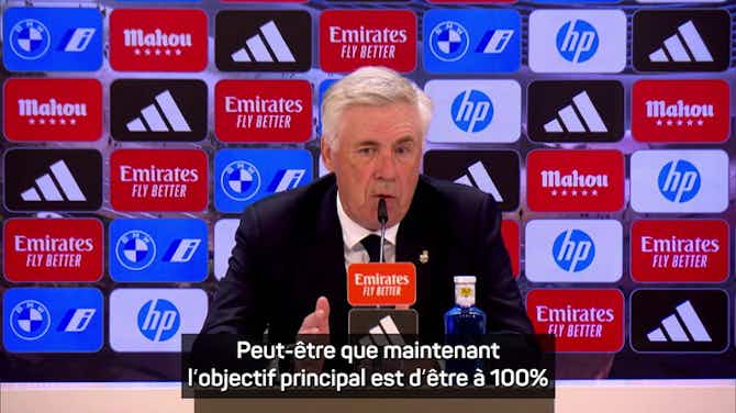 Preview image for Real Madrid - Ancelotti : "Nous aurons le temps de faire la fête plus tard"