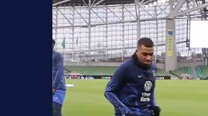 Image d'aperçu pour Mbappé et les stars françaises s’entraînent avant le choc contre l’Irlande