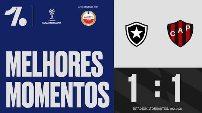Imagem de visualização para Melhores momentos: Botafogo x Patronato (CONMEBOL Sudamericana)