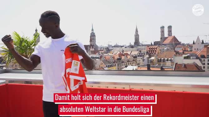 Vorschaubild für Sadio Mané wechselt zum FC Bayern