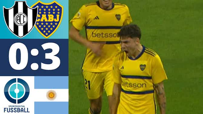 Vorschaubild für Traumtor für Boca! Knotten nach 3 Spielen geplatzt | CA Central Cordoba - Boca Juniors