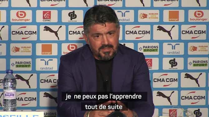 Image d'aperçu pour Marseille - Gattuso : "L'OM un choix très simple"