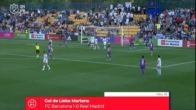 Imagen de vista previa para La asistencia de Putellas a Martens contra el Real Madrid Femenino