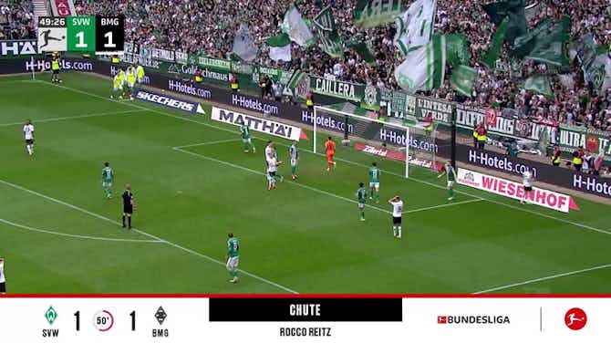 Imagem de visualização para Werder Bremen - Borussia M’Gladbach 1 - 1 | CHUTE - Rocco Reitz