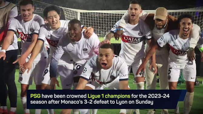 Pratinjau gambar untuk Breaking News - PSG win Ligue 1 title