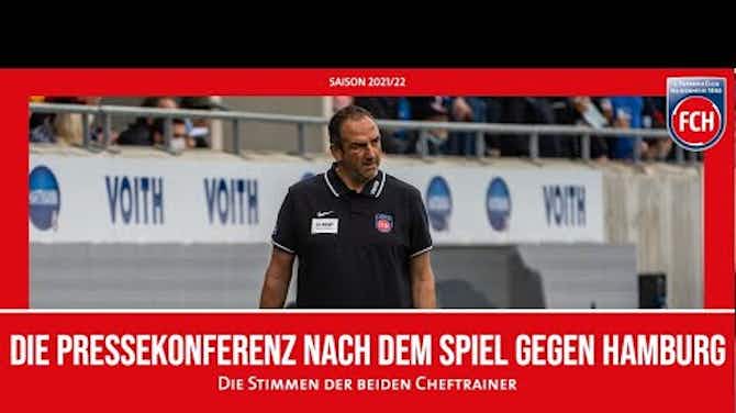 Preview image for Die Pressekonferenz nach dem Spiel gegen den Hamburger SV