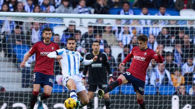 Imagen de vista previa para Real Sociedad 0-1 CA Osasuna: Budimir le da los tres puntos a los rojillos