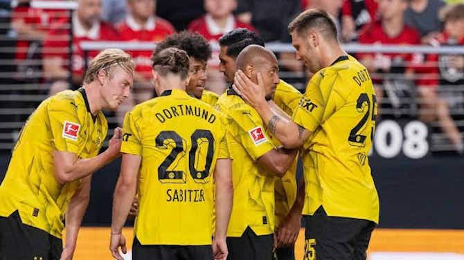 Imagem de visualização para Borussia Dortmund busca manter os 100% de aproveitamento na pré-temporada
