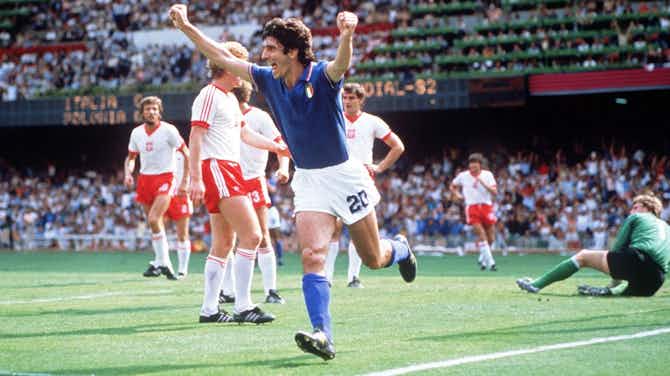 Imagem de visualização para Show de Rossi contra a Polônia colocou uma Itália em ascensão na decisão do Mundial, em 1982