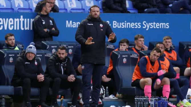 Preview image for Ian Evatt shares Bolton Wanderers transfer update following club’s defeat to Wycombe