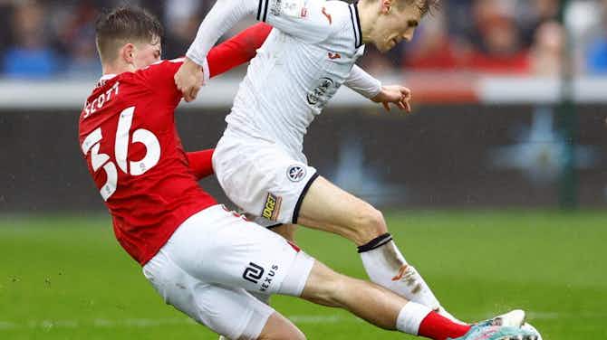 Preview image for Flynn Downes issues glowing message about Swansea City teammate Matt Grimes