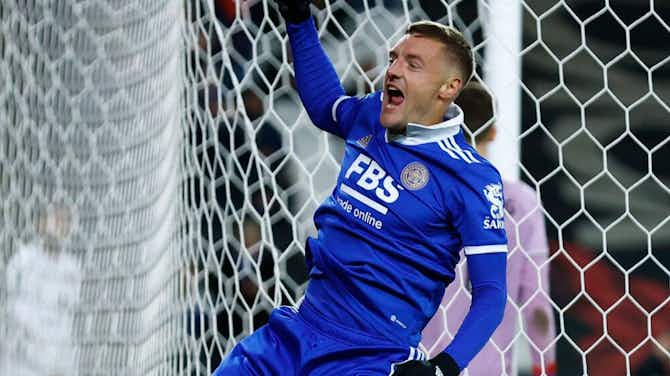 Preview image for EFL Cup: Jamie Vardy pens message to Leicester City supporters after netting in MK Dons clash