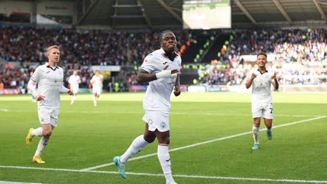 Preview image for Swansea City man takes aim at Michael Obafemi after Burnley move