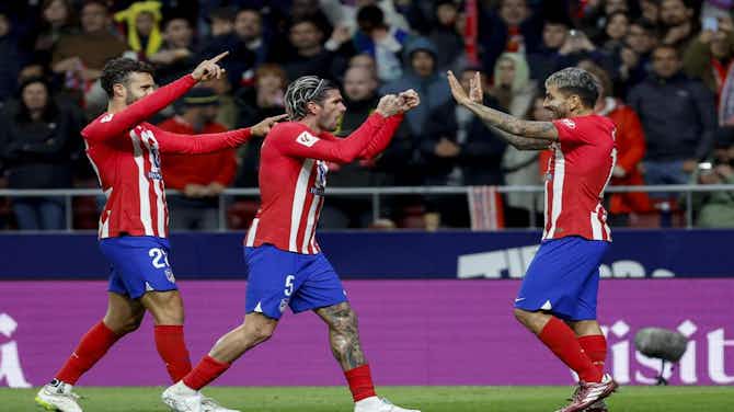 Imagen de vista previa para Con goles de Rodrigo De Paul y Ángel Correa, Atlético Madrid venció 3-1 a Athletic Bilbao por La Liga