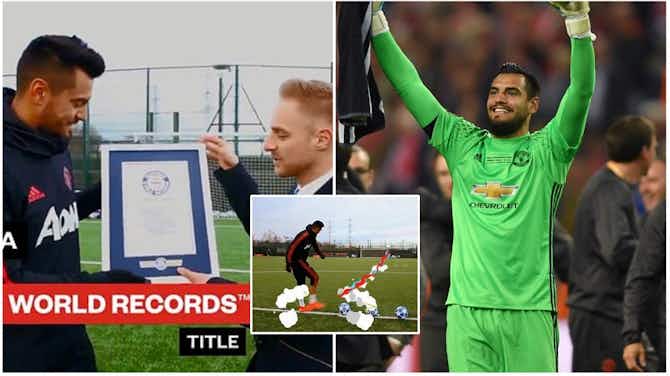 Preview image for Sergio Romero: Former Man Utd goalkeeper once smashed a Guinness World Record