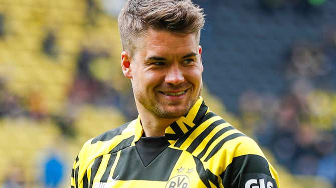 Vorschaubild für Borussia Dortmund: Ersatzkeeper Meyer tritt vor VfB-Spiel kürzer