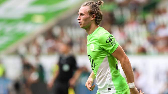 Vorschaubild für VfL Wolfsburg: Patrick Wimmer wackelt für Partie in Leipzig