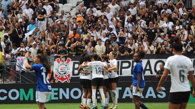 Imagem de visualização para Na Neo Química Arena, Corinthians Feminino já levou 349 mil torcedores e arrecadou R$ 6,6 milhões em bilheteria