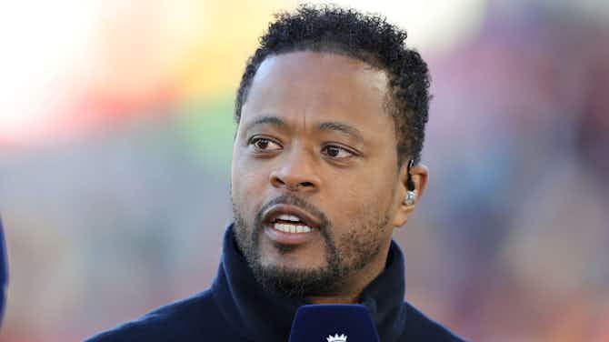 Preview image for ‘They sh*t themselves’ – Evra explains spat with Man City staff before calling pundit a ‘Christmas tree’