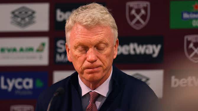 Preview image for Moyes takes swipe at Scamacca as Paqueta storms down tunnel in West Ham draw
