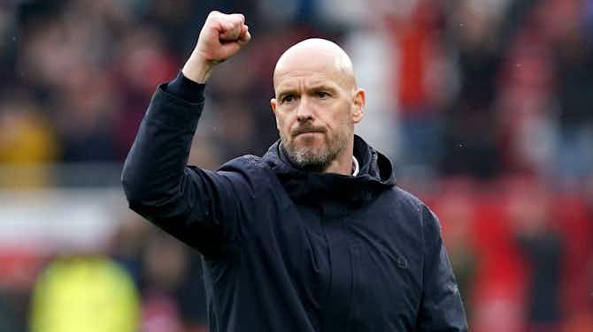 Preview image for Ten Hag reveals ‘positive’ Man Utd injury update; replies to Jones, Sabitzer and transfer ‘talk’ questions