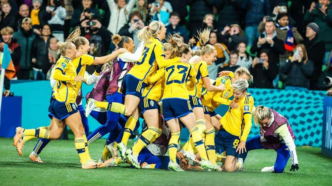 Preview image for Sweden knock holders USA out of Women’s World Cup after VAR intervention in dramatic shoot-out win