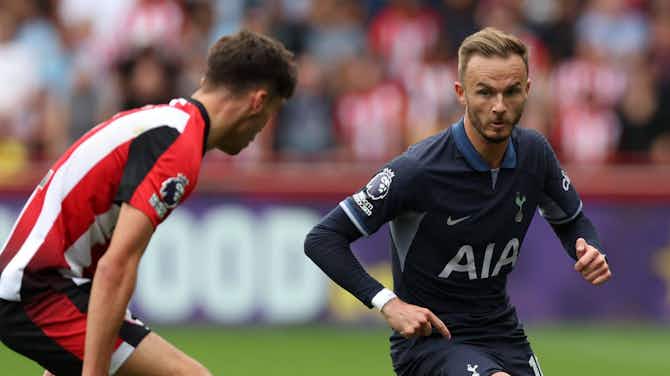 Preview image for Brentford 2-2 Tottenham: Life after Kane begins with scrappy draw for Spurs as Maddison shines