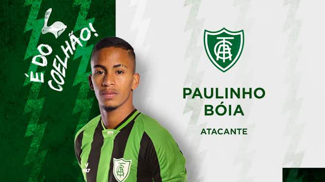 Imagem de visualização para América-MG anuncia contratação por empréstimo do atacante Paulinho Bóia