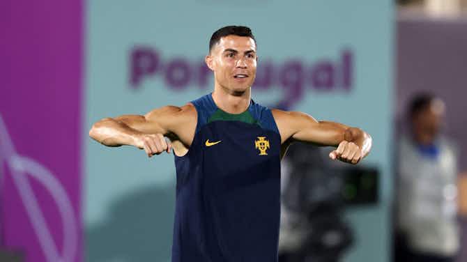 Imagem de visualização para Cristiano Ronaldo retorna aos treinos, mas pode ser desfalque contra Coreia do Sul