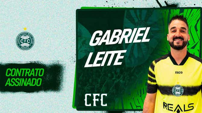 Imagem de visualização para Coritiba anuncia contratação do goleiro Gabriel Leite, ex-Bangu