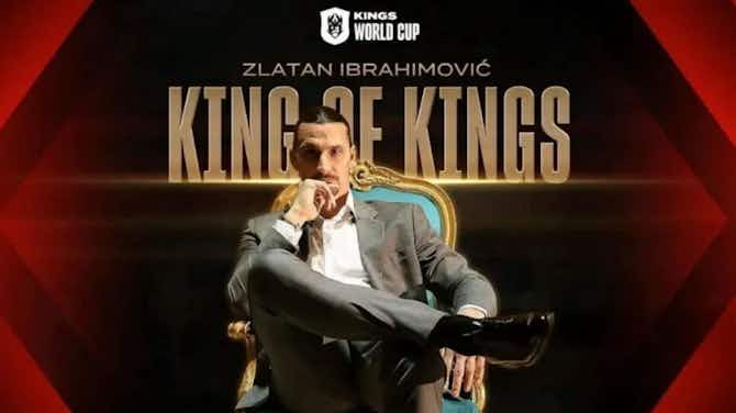 Imagem de visualização para Zlatan Ibrahimovic é anunciado como presidente da Copa do Mundo da Kings League, torneio do Piqué