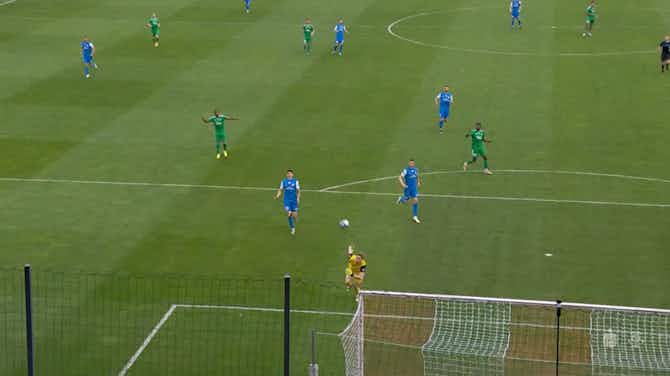 Imagem de visualização para Incrível! 🤯 Goleiro faz gol de MUITO longe no Campeonato Polonês 📹