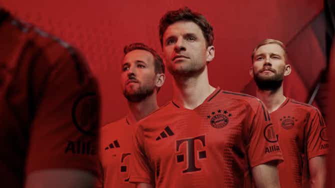Anteprima immagine per 📸 Bayern Monaco, ecco la maglia home 2024/2025: omaggio ai treble