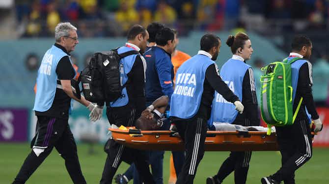 Preview image for 2022 FIFA World Cup top scorer Enner Valencia suffers knee injury against the Netherlands