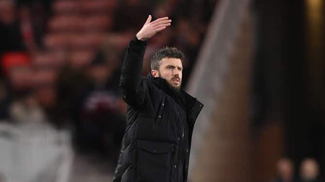 Preview image for Michael Carrick fumes at referee over Fry’s red card in Middlesbrough loss to Sunderland