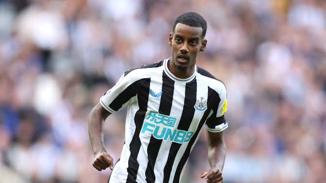 Preview image for Alexander Isak returns to Newcastle United training