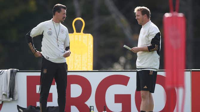 Vorschaubild für DFB-Team: Nagelsmann schwärmt von Co-Trainer Wagner