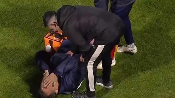 Imagem de visualização para Médico na Argentina se machuca antes de atender jogador lesionado