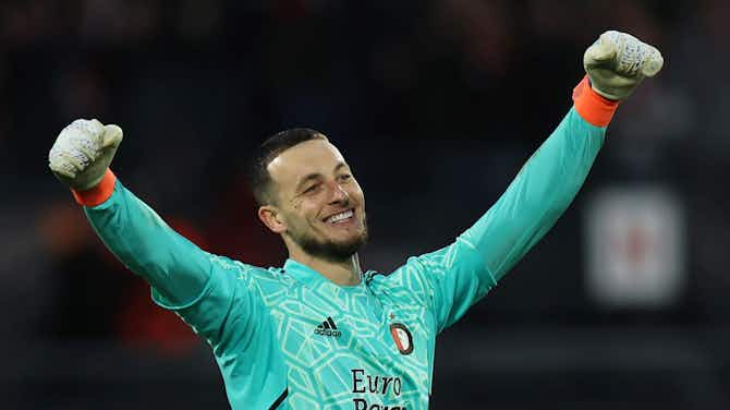 Preview image for Feyenoord and Netherlands goalkeeper Justin Bijlow makes a comeback from injury in behind closed doors match against Excelsior