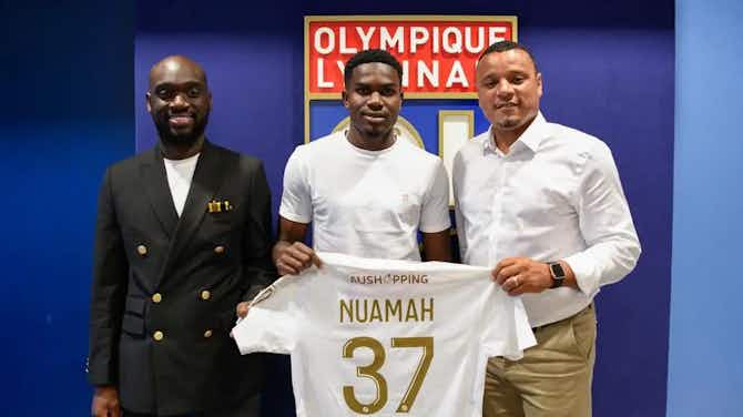 Preview image for John Textor uses RWDM to buy Ernest Nuamah for Olympique Lyonnais, breaking Belgian transfer record in the process