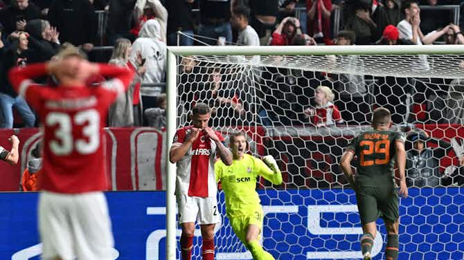 Preview image for Antwerp throw away first Champions League win as Toby Alderweireld misses last minute penalty