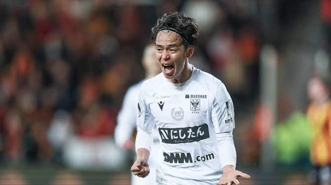 Preview image for Sint-Truiden’s Japanese midfielder continues to entertain for the Canaries