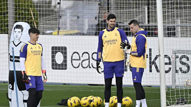 Preview image for Could Thibaut Courtois replace Andriy Lunin in goal for Real Madrid’s crucial season run-in?