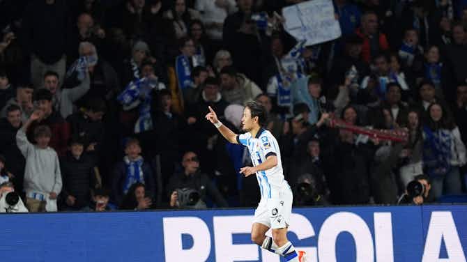 Preview image for ‘Tchouaméni was sleeping’ – Real Sociedad star Kubo takes aim at ‘lucky’ Real Madrid