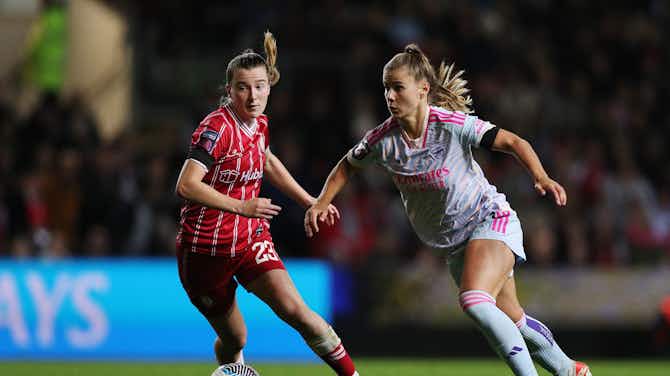 Preview image for WSL: McCabe brace leads Arsenal to victory over Bristol City
