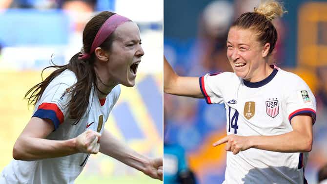 Preview image for Rose Lavelle and Emily Sonnett sign for Gotham FC