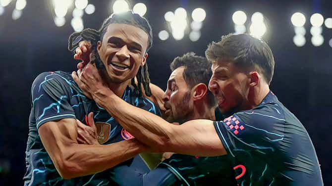 Preview image for Man City hero Ake ‘so happy’ after finally ending Spurs hoodoo