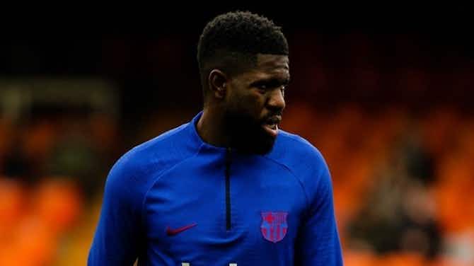 Preview image for Samuel Umtiti discusses his future following Arsenal & Man United transfer links