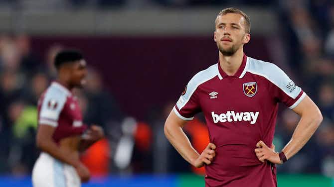 Preview image for Tomas Soucek admits West Ham teammate damages everyone’s reputation